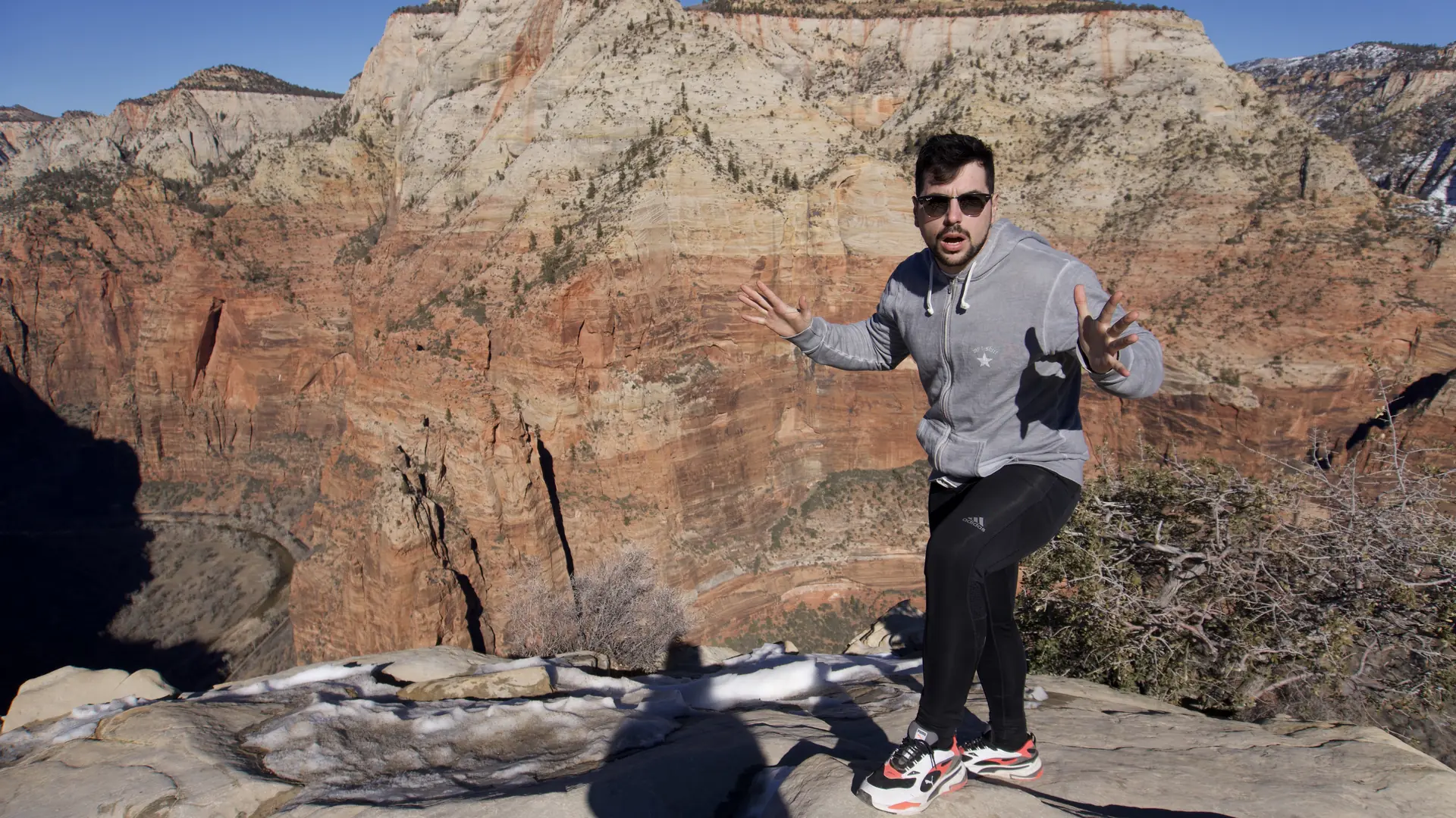 Angels Landing, Zion: il permesso, il tratto con le catene e com'è farlo d'inverno