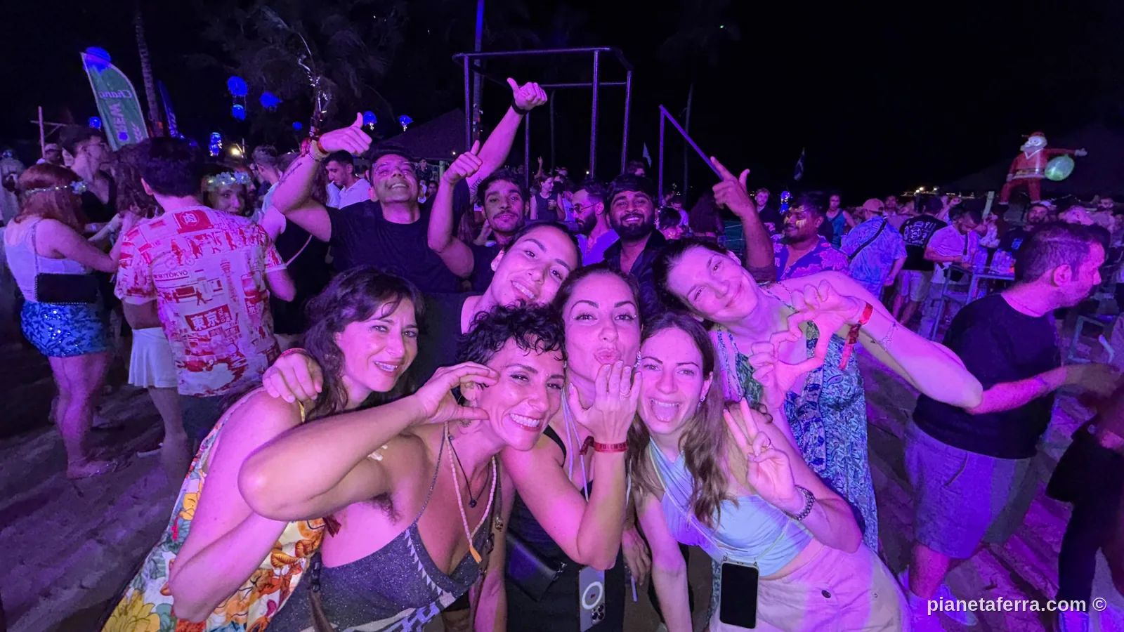 Festa di Capodanno a Bangla Road, Phuket