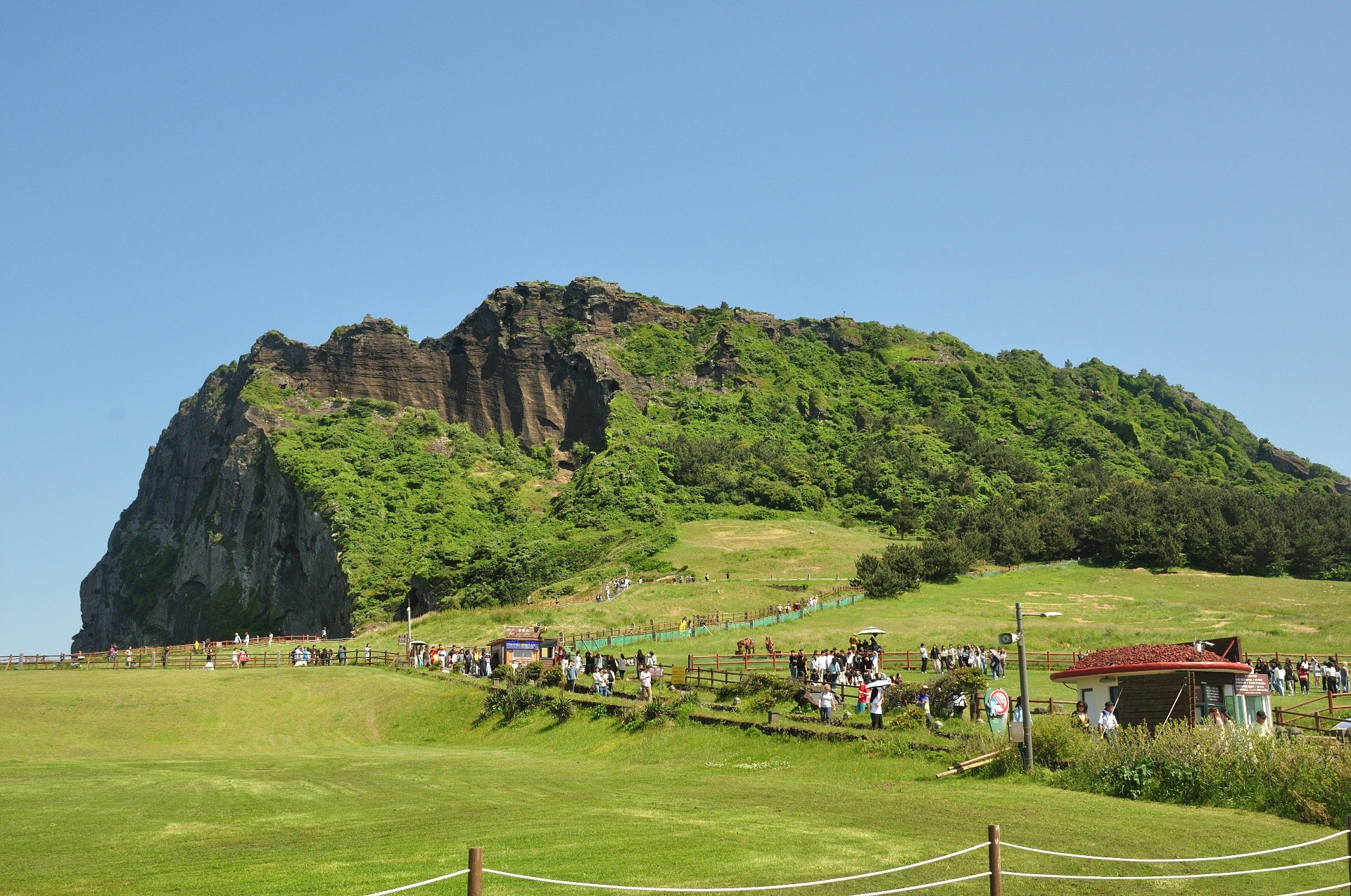 Seongsan Ilchulbong, il picco dell'alba di Jeju, Corea del Sud