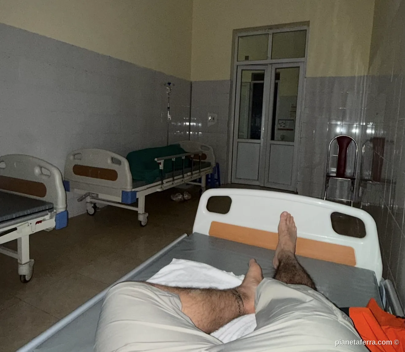 Ospedale di Dong Van, Vietnam, dopo l'incidente